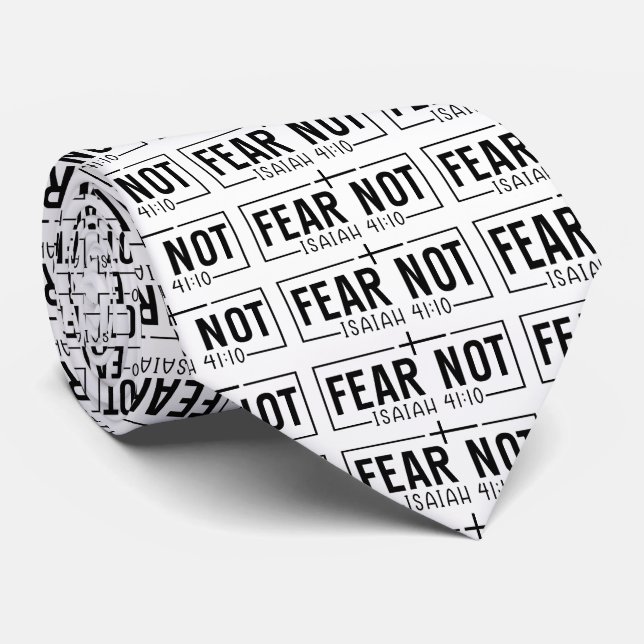 Christian Fear Not Isaiah 41 10 Kor Slips (Rullad)
