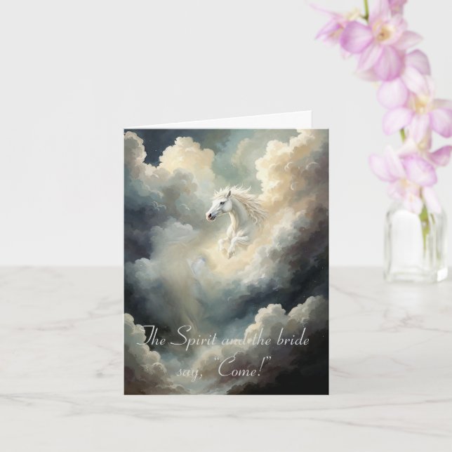 Christian Feast of Trumpets Greeting Card Kort (Orkide)