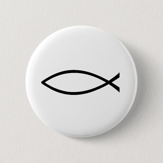 Christian Fish Button Knapp (Framsida)