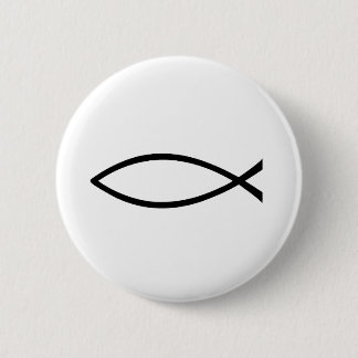 Christian Fish Button Knapp