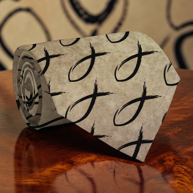 Christian Fish Christianity Custom Necktie Slips (Skapare uppladdad)