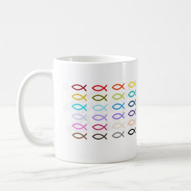 Christian Fish Kaffemugg (Vänster)