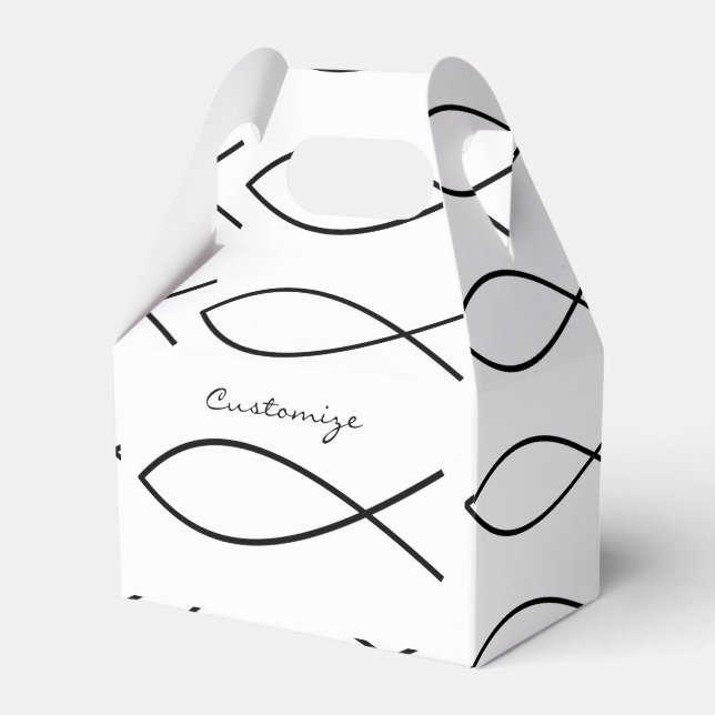 Christian Fish Symbol Ichthys Thunder_Cove Presentaskar (Framsidan Sidan)