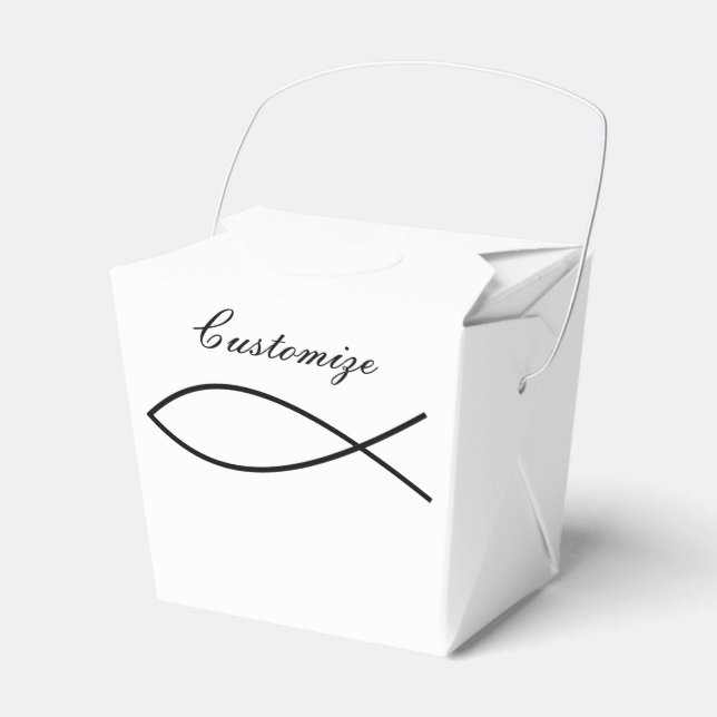 Christian Fish Symbol Ichthys Thunder_Cove Presentaskar (Framsidan Sidan)