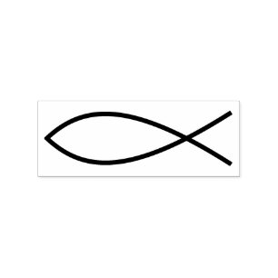Christian Fish Symbol Ichthys Thunder_Cove Stämpel