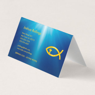 Christian Fish Visitkort