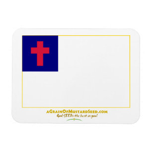 Christian Flagga anpassar den Magnet