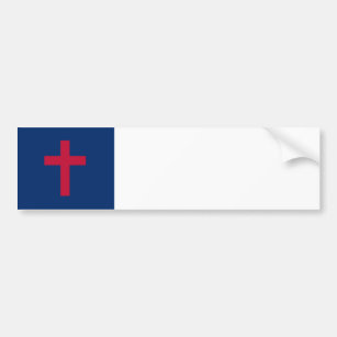 Christian Flagga Bildekal