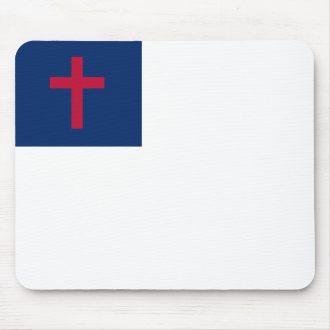 Christian flagga Mousepad Musmatta (Framsidan)