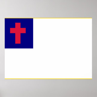 Christian Flagga Poster