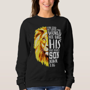 Christian För manar Lejon av Judah Graphic God Joh T Shirt