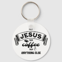Christian FÖRST JESUS SEDAN COFFEE Nyckelring
