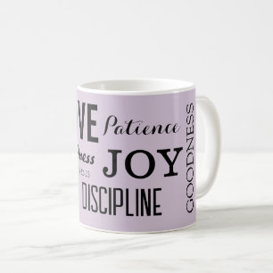 Christian Fruit of the Spirit, Galatians 5:22-23 Kaffemugg