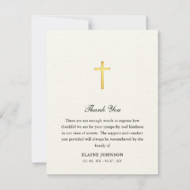 Christian Funeral Guld Kor Tack