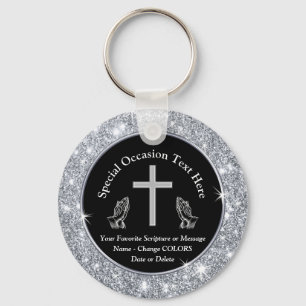 Christian Funeral Souvenirs eller Any Tillfälle Nyckelring