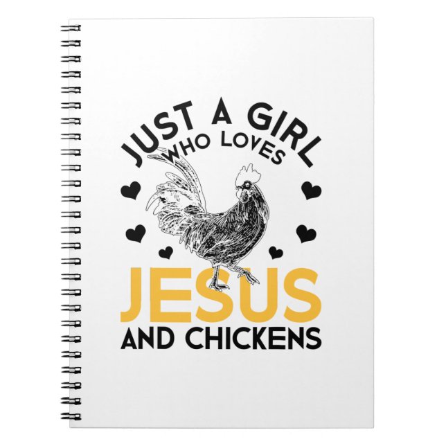 Christian Funny Religiösa Farmer Women Gift Jesus Anteckningsbok (Framsidan)