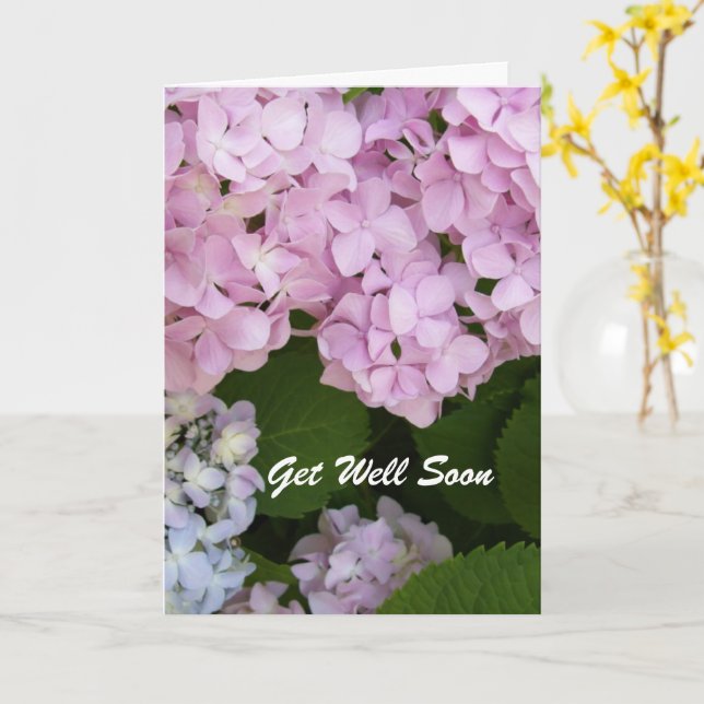 Christian Get well Card HYD Kort (Gul blomma)