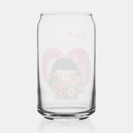 Christian Gift glass with encouraging Bible Verse