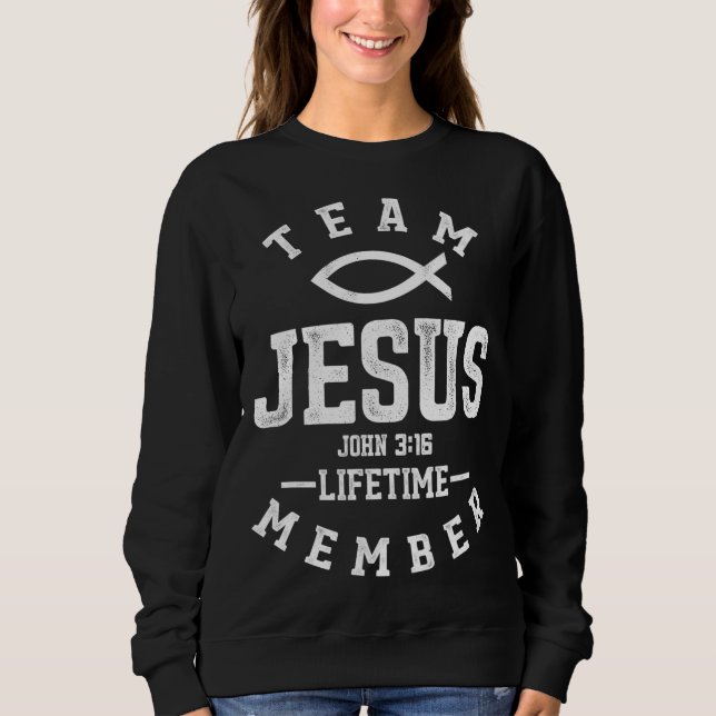 Christian Gift Team Jesus Religiösa Gud T Shirt (Framsida)