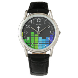 Christian Gifts for Tonåring Boys- Bible Scripture Armbandsur