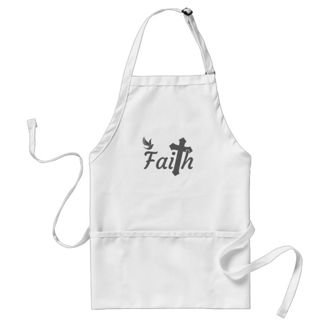 Christian Gifts for Women Christianity Gift Faith Förkläde (Framsidan)