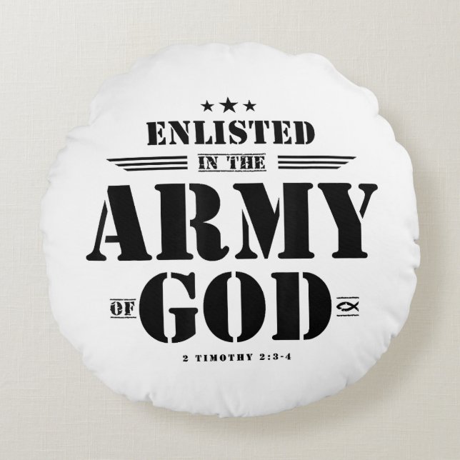 Christian gifts religiösa bible verse scriptures G Rund Kudde (Framsidan)