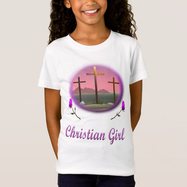 Christian Girl T Shirt (Framsida)