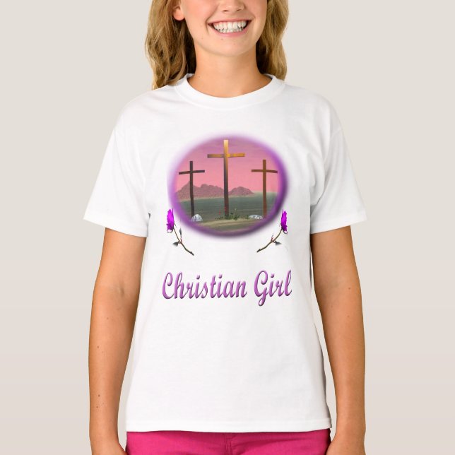 Christian Girl T Shirt (Framsida)
