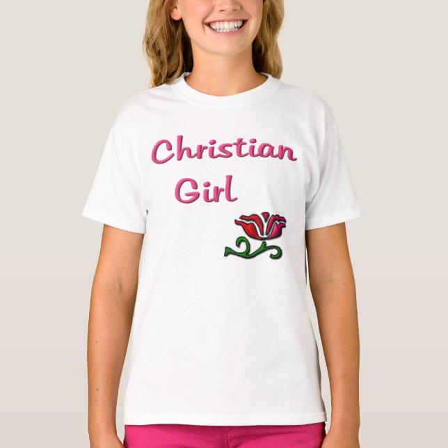Christian Girl t-shirts (Framsida)