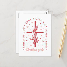 Christian Girl Valentines day roliga citat från di Vykort