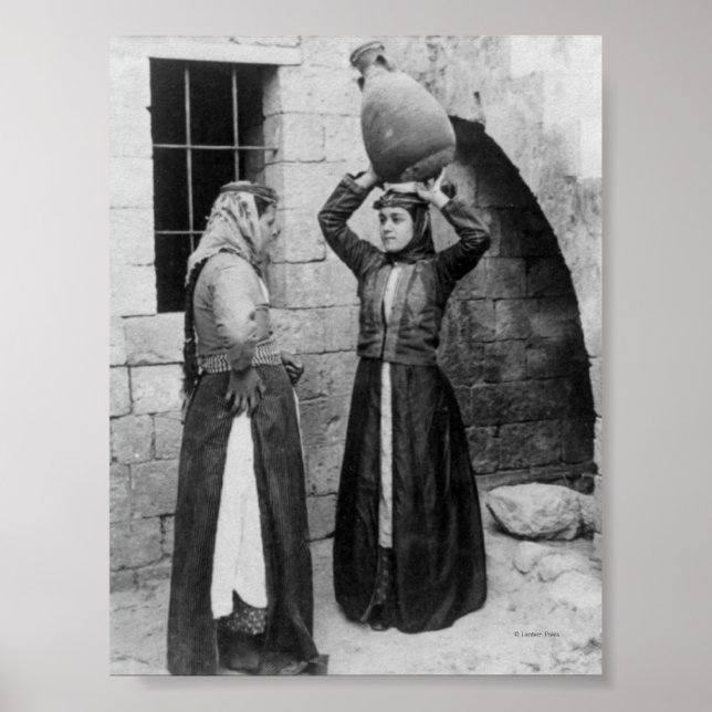 Christian Girls i Nazareth Poster (Framsidan)