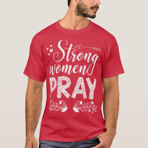 Christian Girls Women Gift Pray Jesus Kristus T Shirt
