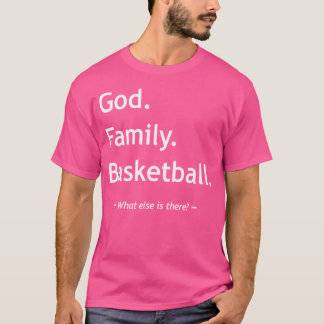 Christian God Family Basketball Jesus Kristus T Shirt