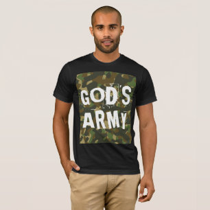 CHRISTIAN "GOD'S ARMY" T-SHIRTS TEES