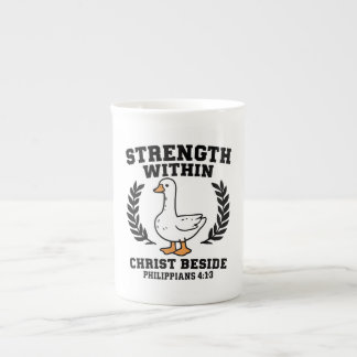 Christian Goose Mug – “Strength Within, Christ Bes Benporslin Mugg