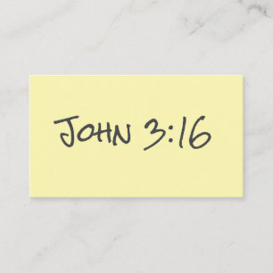 Christian Gospel Outcome John 3:16 Bible Verse