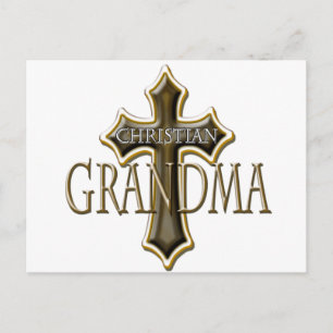 Christian Grandma Vykort