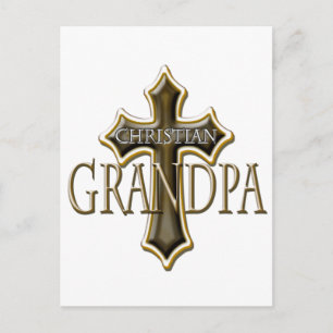 Christian Grandpa Vykort