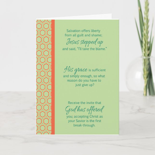 Christian Greeting Cards Kort (Framsida)