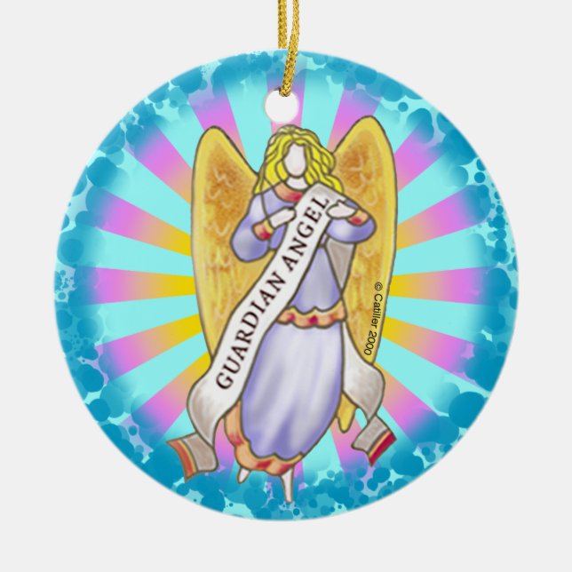 Christian Guardian Angel ornament (Framsidan)