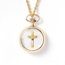 Christian Guld Kor Watch Necklace Armbandsur