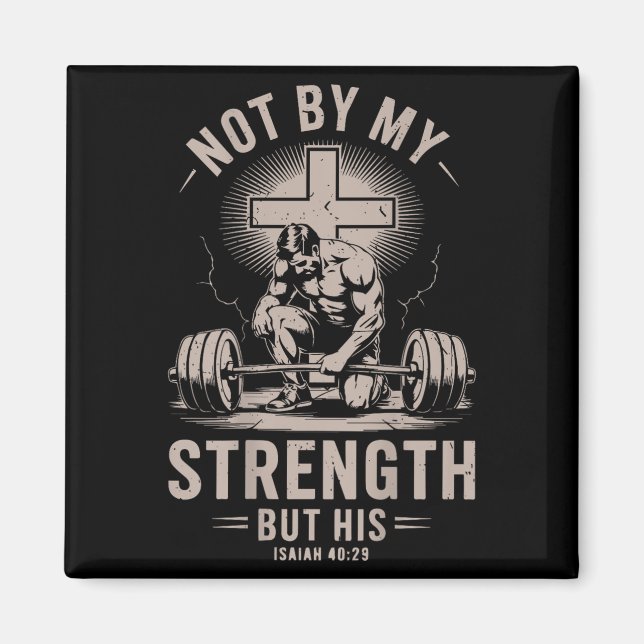 Christian Gym, inte av min styrka utan av hans Bar Magnet (Framsidan)