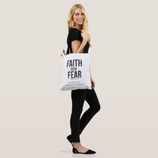 Christian Gym Shirt | Faith Over Fear Workout Moti Tygkasse