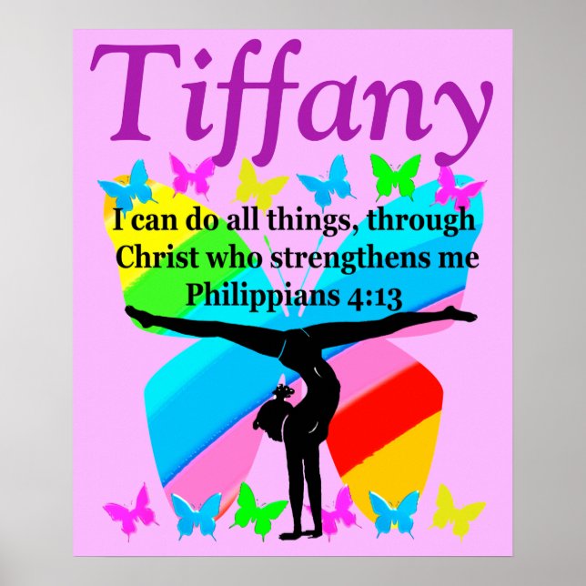 CHRISTIAN GYMNASTICS PERSONLIG POSTER (Framsidan)