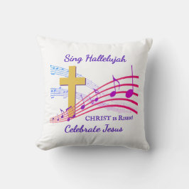 Christian HALLELUJAH CHRIST IS RISEN Easter Kudde