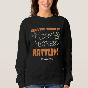 Christian Halloween DRY BONES RATTLING Dam T Shirt