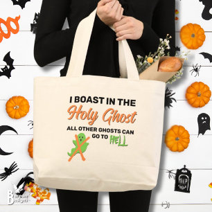 Christian Halloween I BOAST I HELIGAN GHOST Jumbo Tygkasse