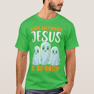 Christian Halloween Jesus Kristus Bus eller godis T Shirt