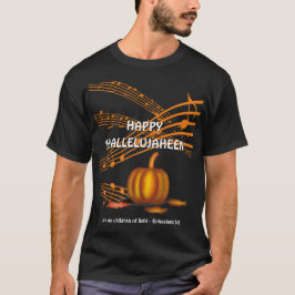 Christian Halloween LYCKLIG HALLELUJAHEEN | Pumpki T Shirt