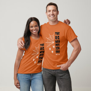 Christian Halloween Spider ORIGINAL WEBBEN DESIGNE T Shirt